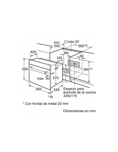 Forn SIEMENS HB75R540